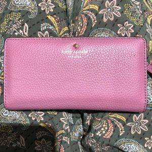 KATE SPADE MAUVE WALLET